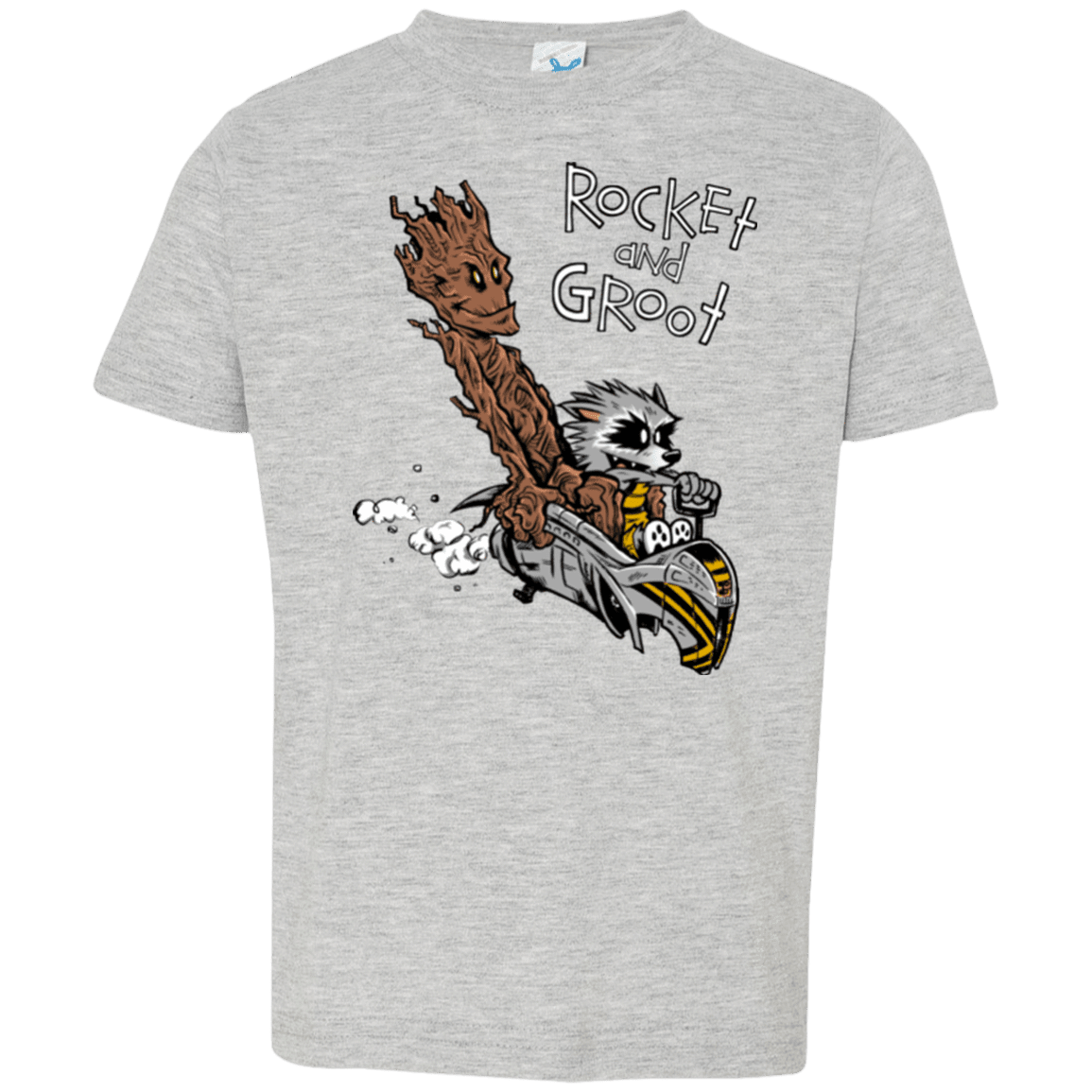 T-Shirts Heather / 2T Rocket and Groot Toddler Premium T-Shirt