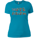 T-Shirts Turquoise / X-Small Rocket and Groot Women's Premium T-Shirt