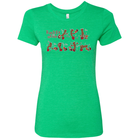T-Shirts Envy / Small Rocket and Groot Women's Triblend T-Shirt