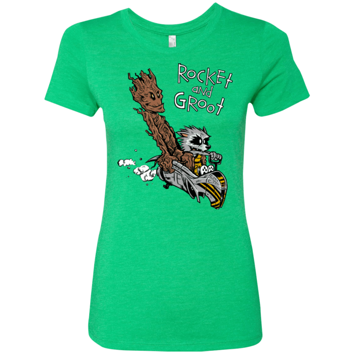 T-Shirts Envy / Small Rocket and Groot Women's Triblend T-Shirt