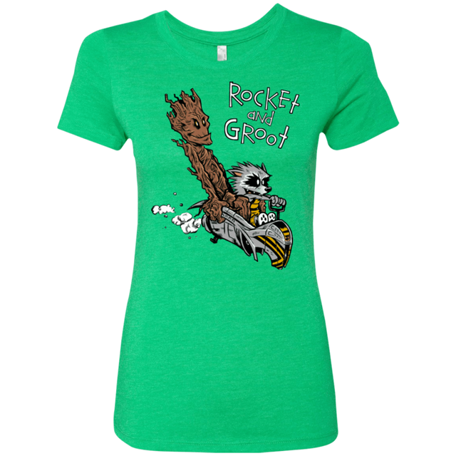 T-Shirts Envy / Small Rocket and Groot Women's Triblend T-Shirt