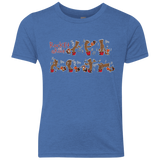 T-Shirts Vintage Royal / YXS Rocket and Groot Youth Triblend T-Shirt