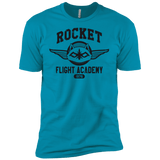 T-Shirts Turquoise / YXS Rocket Flight Academy Boys Premium T-Shirt