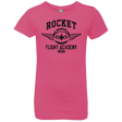 T-Shirts Hot Pink / YXS Rocket Flight Academy Girls Premium T-Shirt