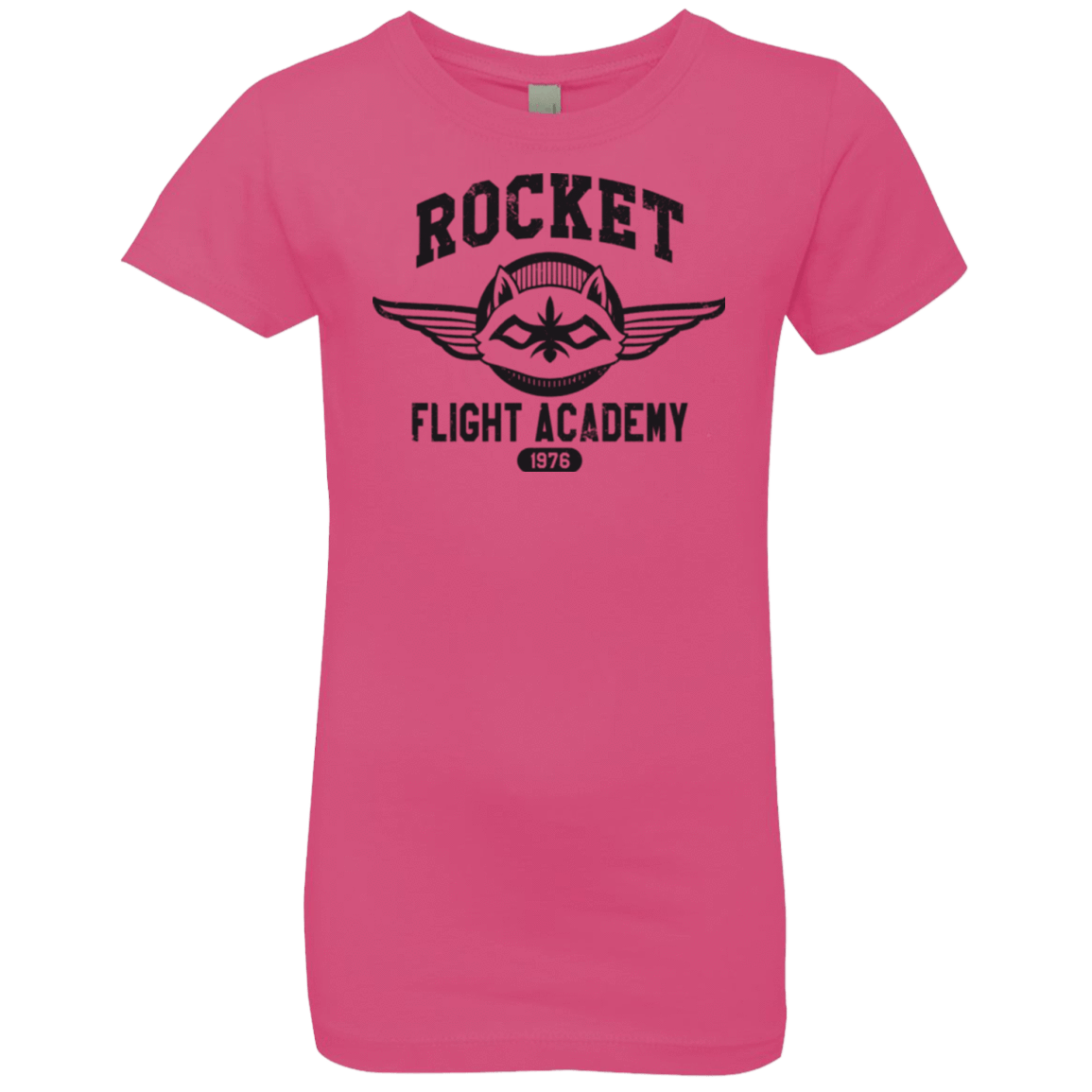 T-Shirts Hot Pink / YXS Rocket Flight Academy Girls Premium T-Shirt