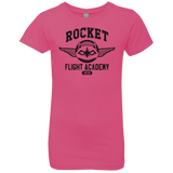 T-Shirts Hot Pink / YXS Rocket Flight Academy Girls Premium T-Shirt