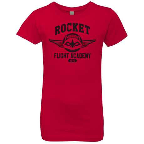 T-Shirts Red / YXS Rocket Flight Academy Girls Premium T-Shirt