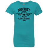 T-Shirts Tahiti Blue / YXS Rocket Flight Academy Girls Premium T-Shirt