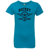 T-Shirts Turquoise / YXS Rocket Flight Academy Girls Premium T-Shirt