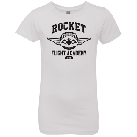 T-Shirts White / YXS Rocket Flight Academy Girls Premium T-Shirt