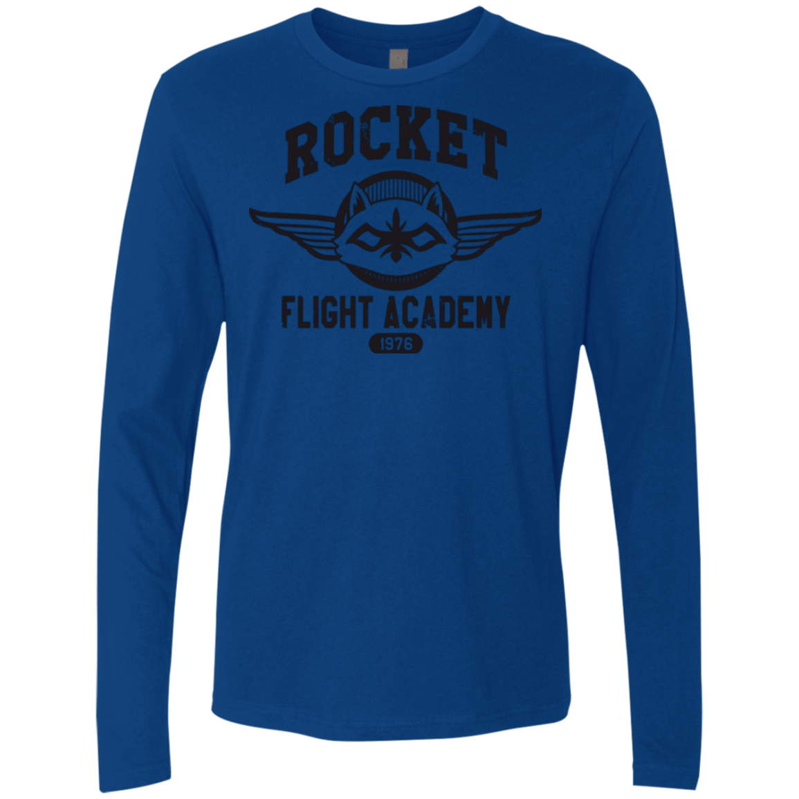 T-Shirts Royal / Small Rocket Flight Academy Men's Premium Long Sleeve
