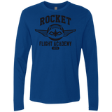 T-Shirts Royal / Small Rocket Flight Academy Men's Premium Long Sleeve