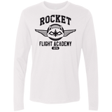 T-Shirts White / Small Rocket Flight Academy Men's Premium Long Sleeve