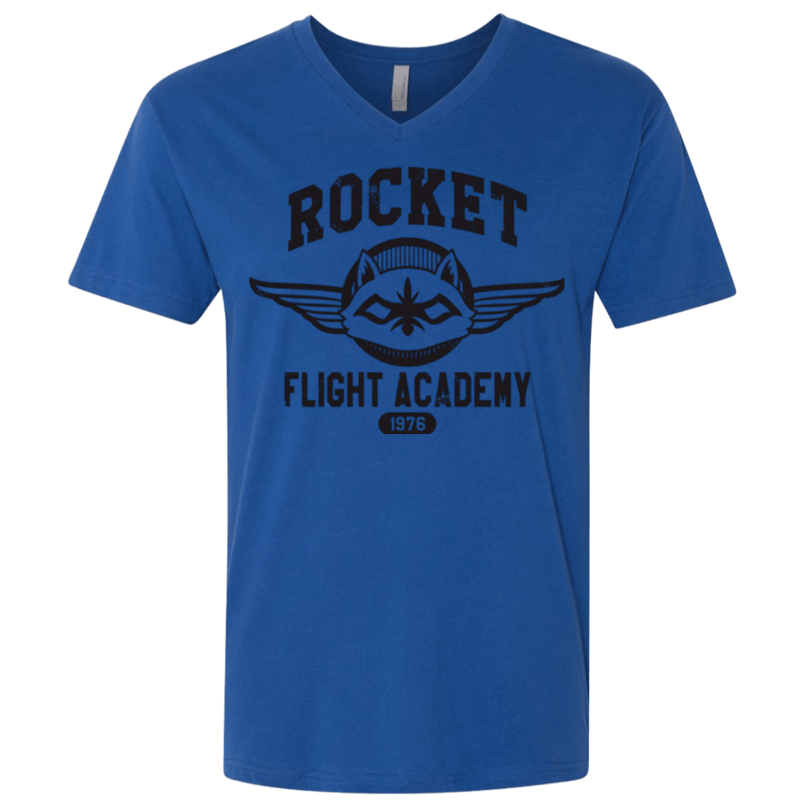 T-Shirts Royal / X-Small Rocket Flight Academy Men's Premium V-Neck