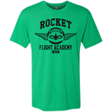 T-Shirts Envy / Small Rocket Flight Academy Men's Triblend T-Shirt
