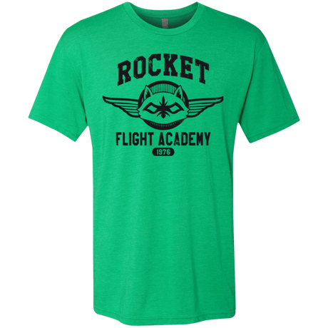 T-Shirts Envy / Small Rocket Flight Academy Men's Triblend T-Shirt