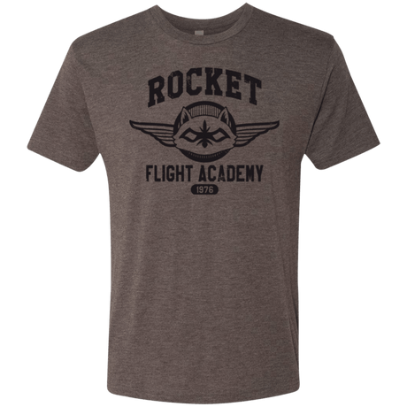 T-Shirts Macchiato / Small Rocket Flight Academy Men's Triblend T-Shirt