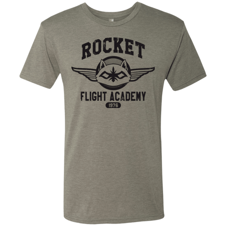 T-Shirts Venetian Grey / Small Rocket Flight Academy Men's Triblend T-Shirt