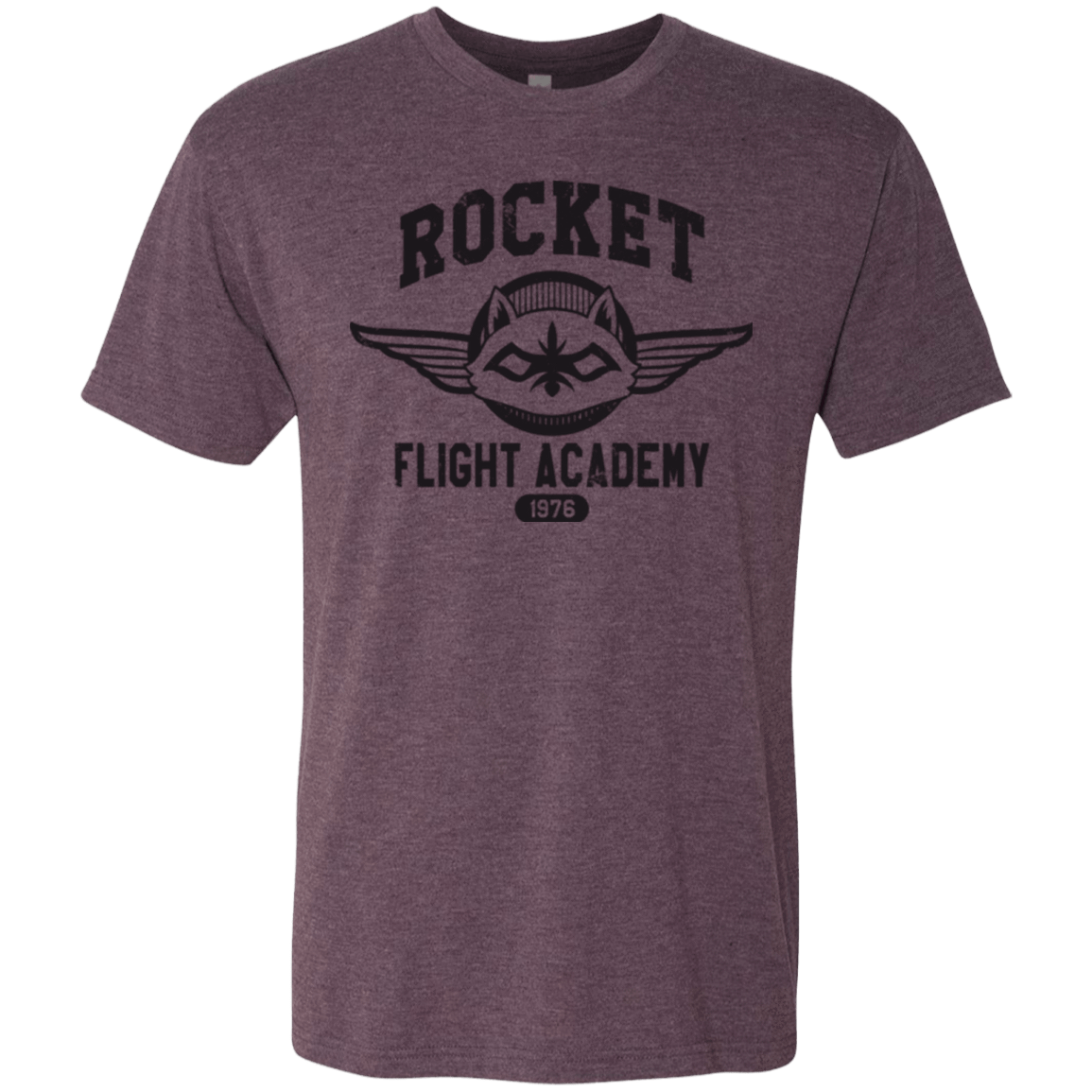 T-Shirts Vintage Purple / Small Rocket Flight Academy Men's Triblend T-Shirt