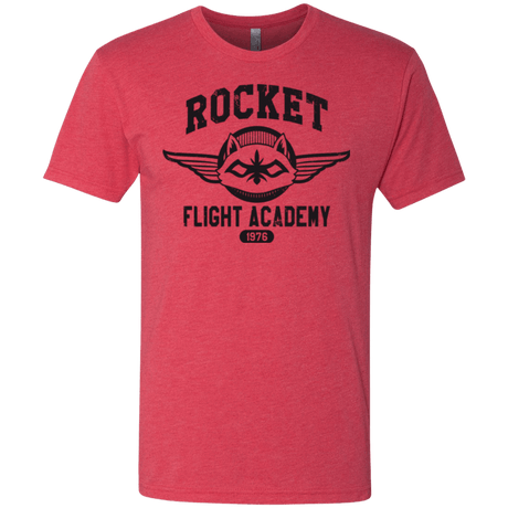 T-Shirts Vintage Red / Small Rocket Flight Academy Men's Triblend T-Shirt