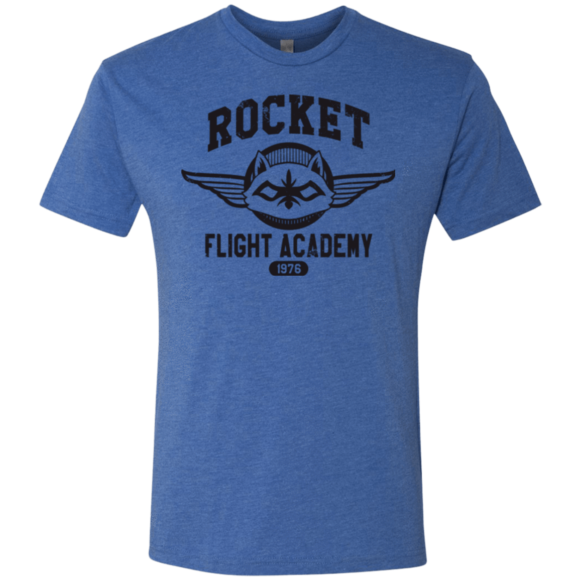 T-Shirts Vintage Royal / Small Rocket Flight Academy Men's Triblend T-Shirt
