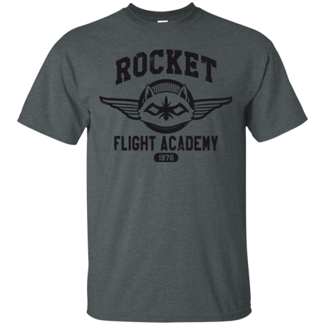 T-Shirts Dark Heather / Small Rocket Flight Academy T-Shirt