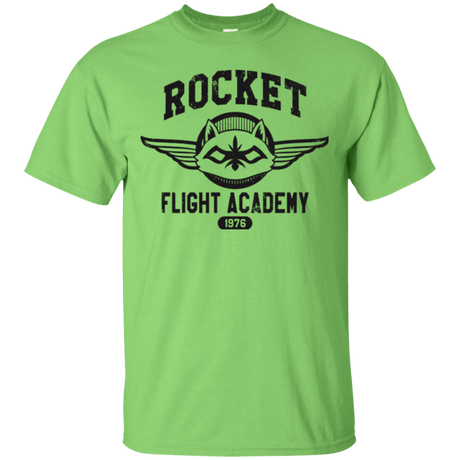 T-Shirts Lime / Small Rocket Flight Academy T-Shirt