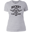 T-Shirts Heather Grey / X-Small Rocket Flight Academy Women's Premium T-Shirt