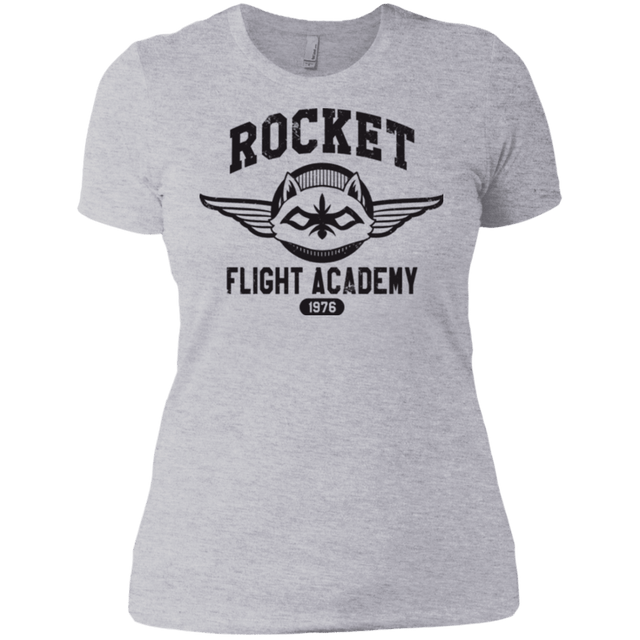 T-Shirts Heather Grey / X-Small Rocket Flight Academy Women's Premium T-Shirt