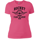 T-Shirts Hot Pink / X-Small Rocket Flight Academy Women's Premium T-Shirt