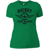 T-Shirts Kelly Green / X-Small Rocket Flight Academy Women's Premium T-Shirt