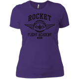 T-Shirts Purple / X-Small Rocket Flight Academy Women's Premium T-Shirt