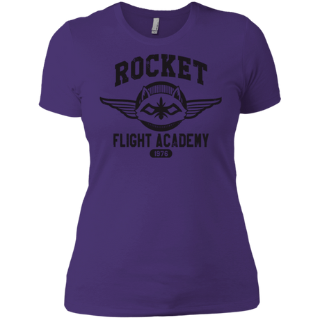 T-Shirts Purple / X-Small Rocket Flight Academy Women's Premium T-Shirt