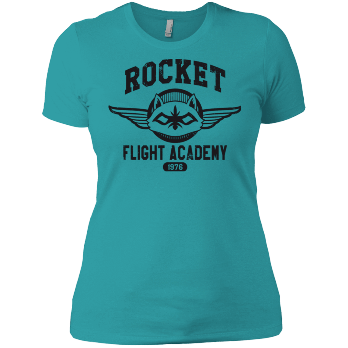 T-Shirts Tahiti Blue / X-Small Rocket Flight Academy Women's Premium T-Shirt