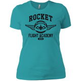 T-Shirts Tahiti Blue / X-Small Rocket Flight Academy Women's Premium T-Shirt
