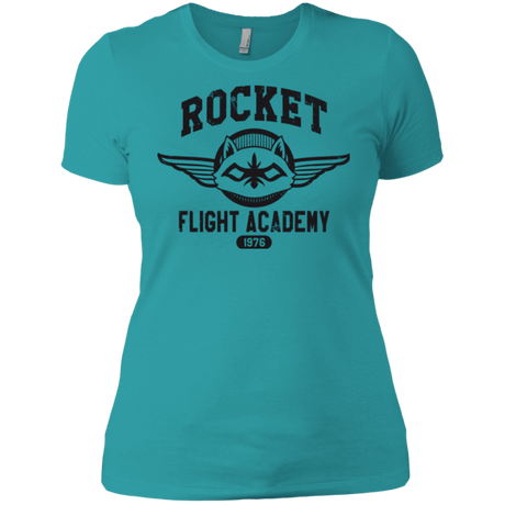 T-Shirts Tahiti Blue / X-Small Rocket Flight Academy Women's Premium T-Shirt