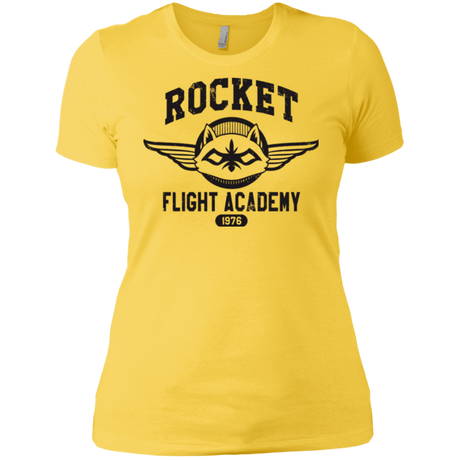 T-Shirts Vibrant Yellow / X-Small Rocket Flight Academy Women's Premium T-Shirt