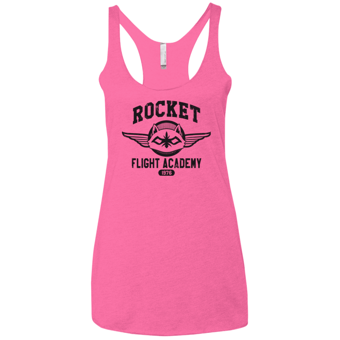 T-Shirts Vintage Pink / X-Small Rocket Flight Academy Women's Triblend Racerback Tank