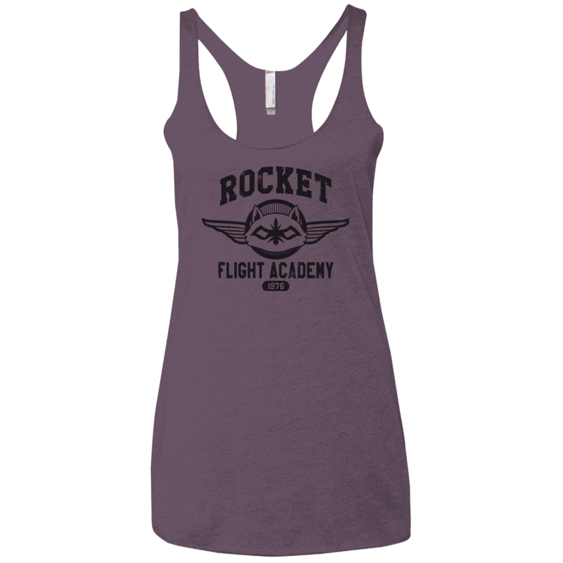 T-Shirts Vintage Purple / X-Small Rocket Flight Academy Women's Triblend Racerback Tank
