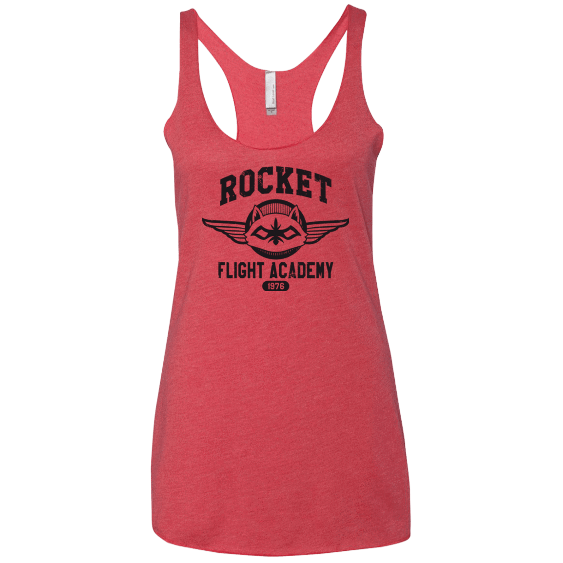 T-Shirts Vintage Red / X-Small Rocket Flight Academy Women's Triblend Racerback Tank