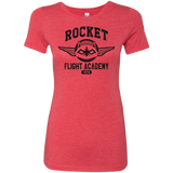T-Shirts Vintage Red / Small Rocket Flight Academy Women's Triblend T-Shirt