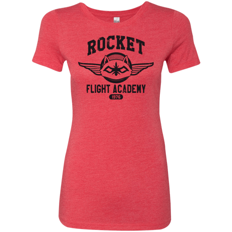 T-Shirts Vintage Red / Small Rocket Flight Academy Women's Triblend T-Shirt