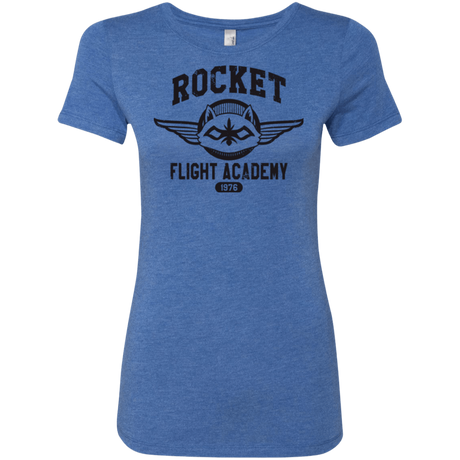 T-Shirts Vintage Royal / Small Rocket Flight Academy Women's Triblend T-Shirt