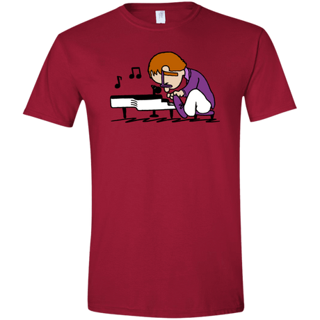 T-Shirts Cardinal Red / S Rocket Kid Men's Semi-Fitted Softstyle