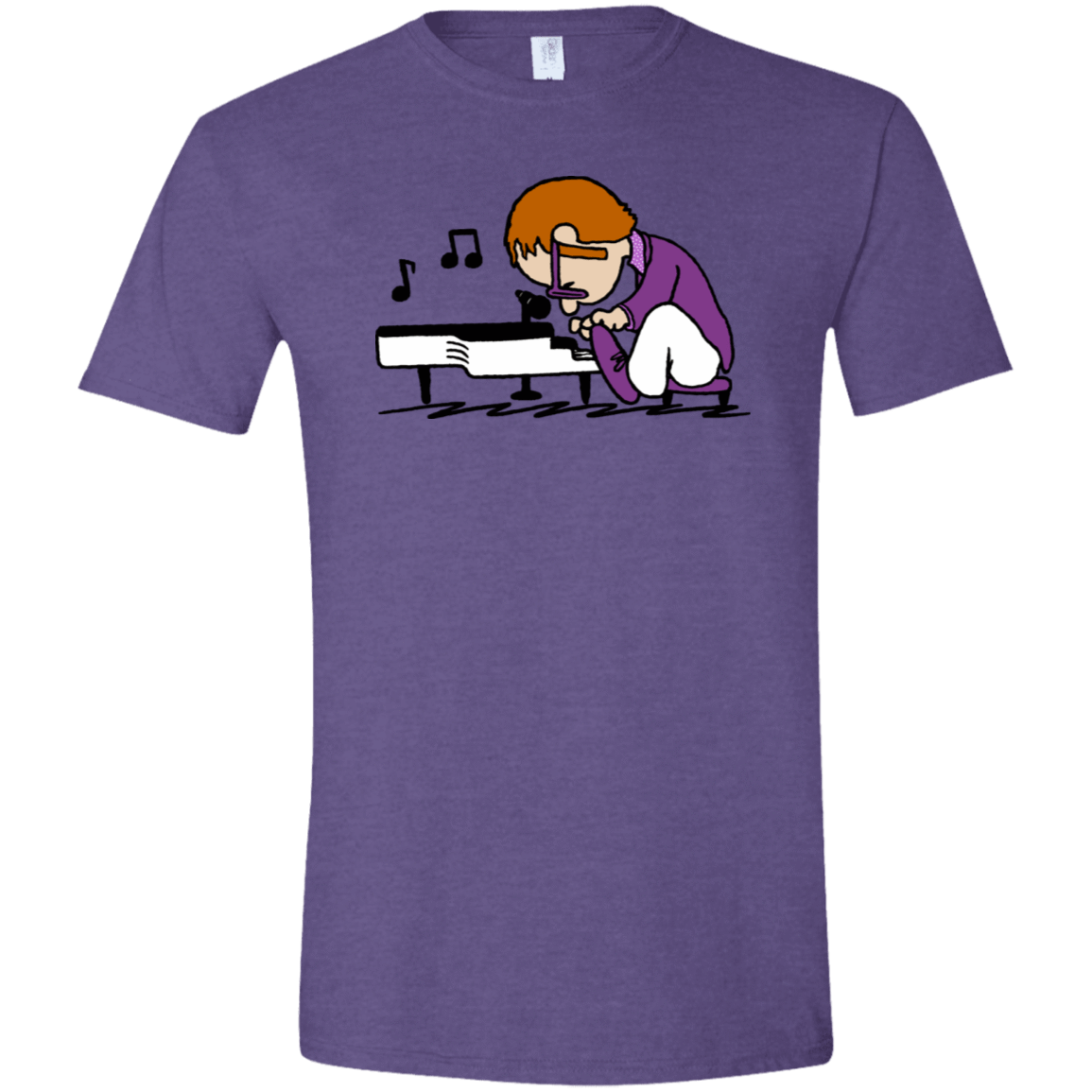 T-Shirts Heather Purple / S Rocket Kid Men's Semi-Fitted Softstyle