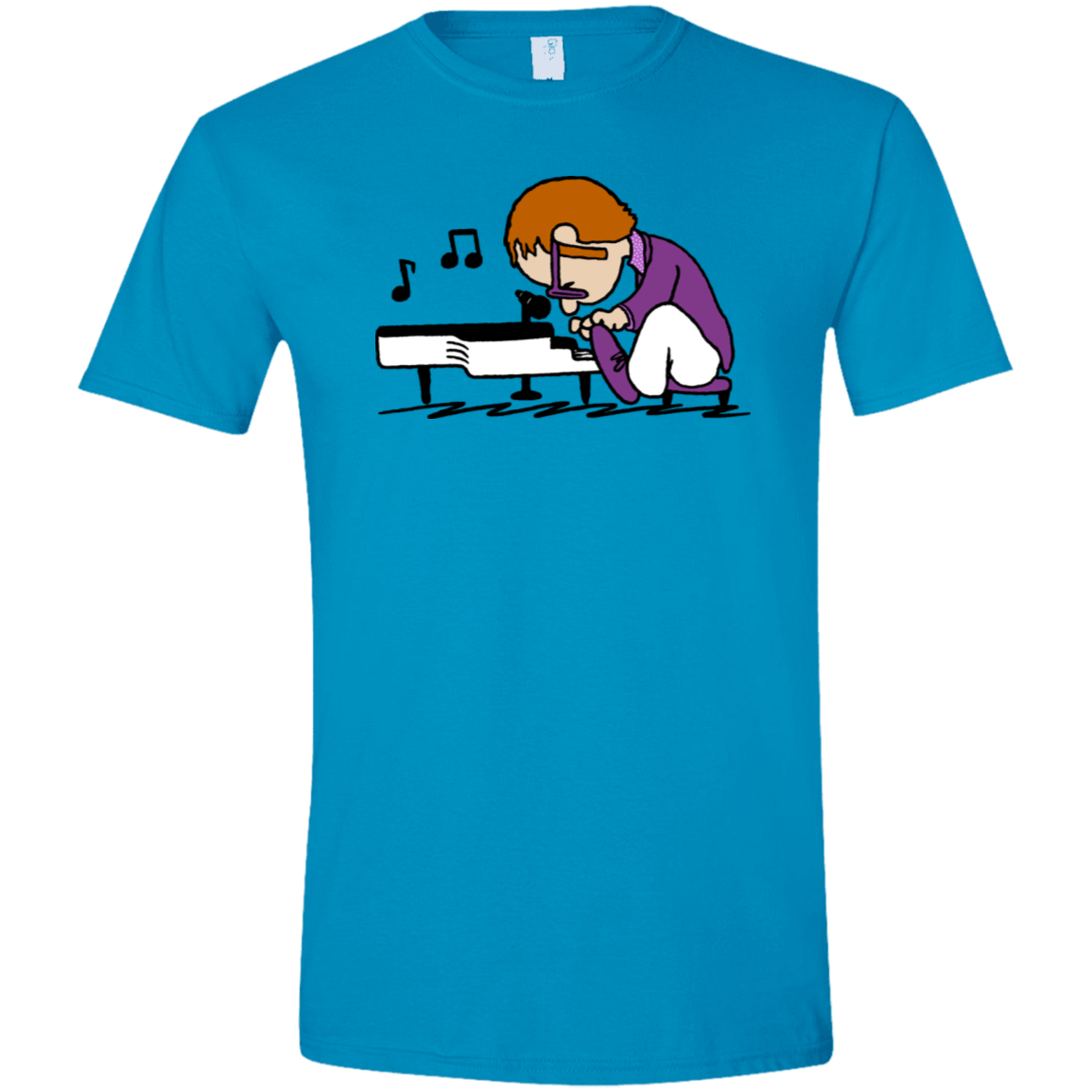 T-Shirts Sapphire / S Rocket Kid Men's Semi-Fitted Softstyle