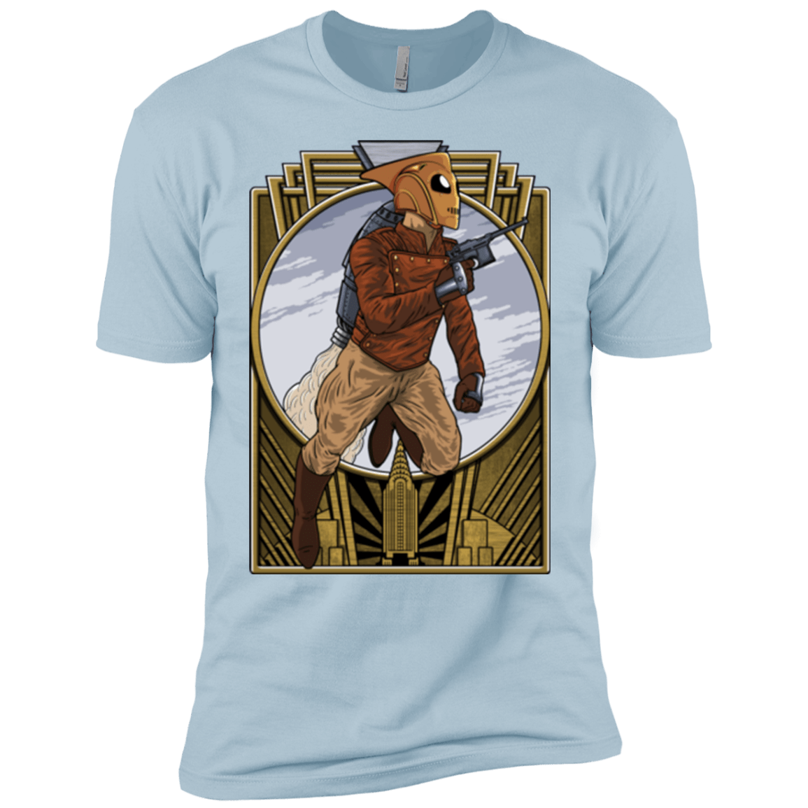 T-Shirts Light Blue / YXS Rocket Man Boys Premium T-Shirt