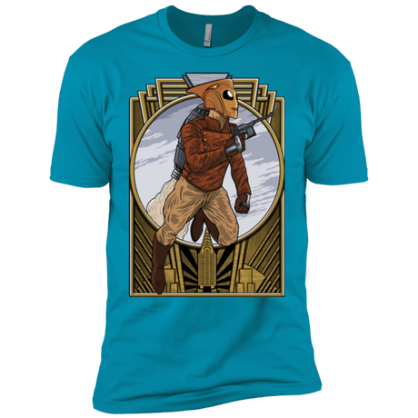 T-Shirts Turquoise / YXS Rocket Man Boys Premium T-Shirt