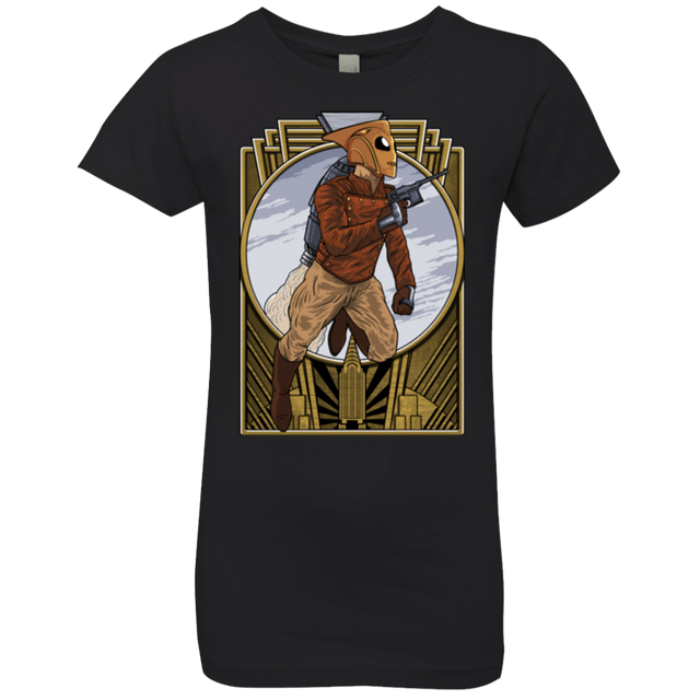 T-Shirts Black / YXS Rocket Man Girls Premium T-Shirt