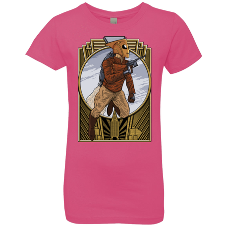 T-Shirts Hot Pink / YXS Rocket Man Girls Premium T-Shirt